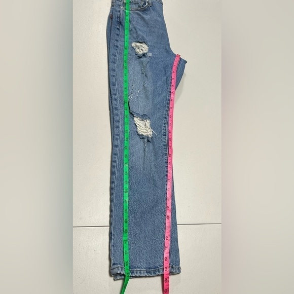 Urban Outfitters BDG High Rise Slim Straight Distressed Jeans - Picture 11 of 11